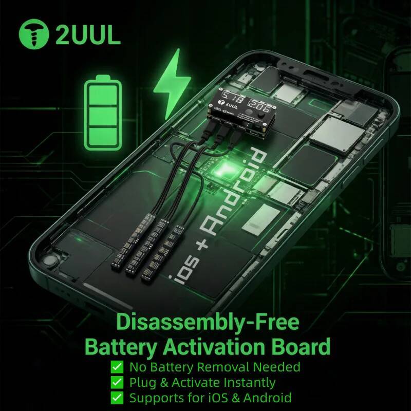 Pentalobe Screwdriver Set - 2UUL Demontagevrije Batterij Activeringskaart voor iPhone