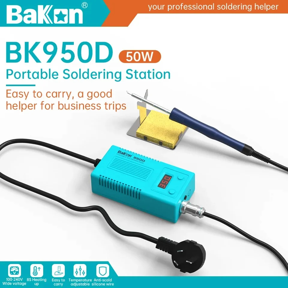 Electronics Repair Company - Bakon BK950D Soldeerstation T12 Temperatuurregeling Digitaal