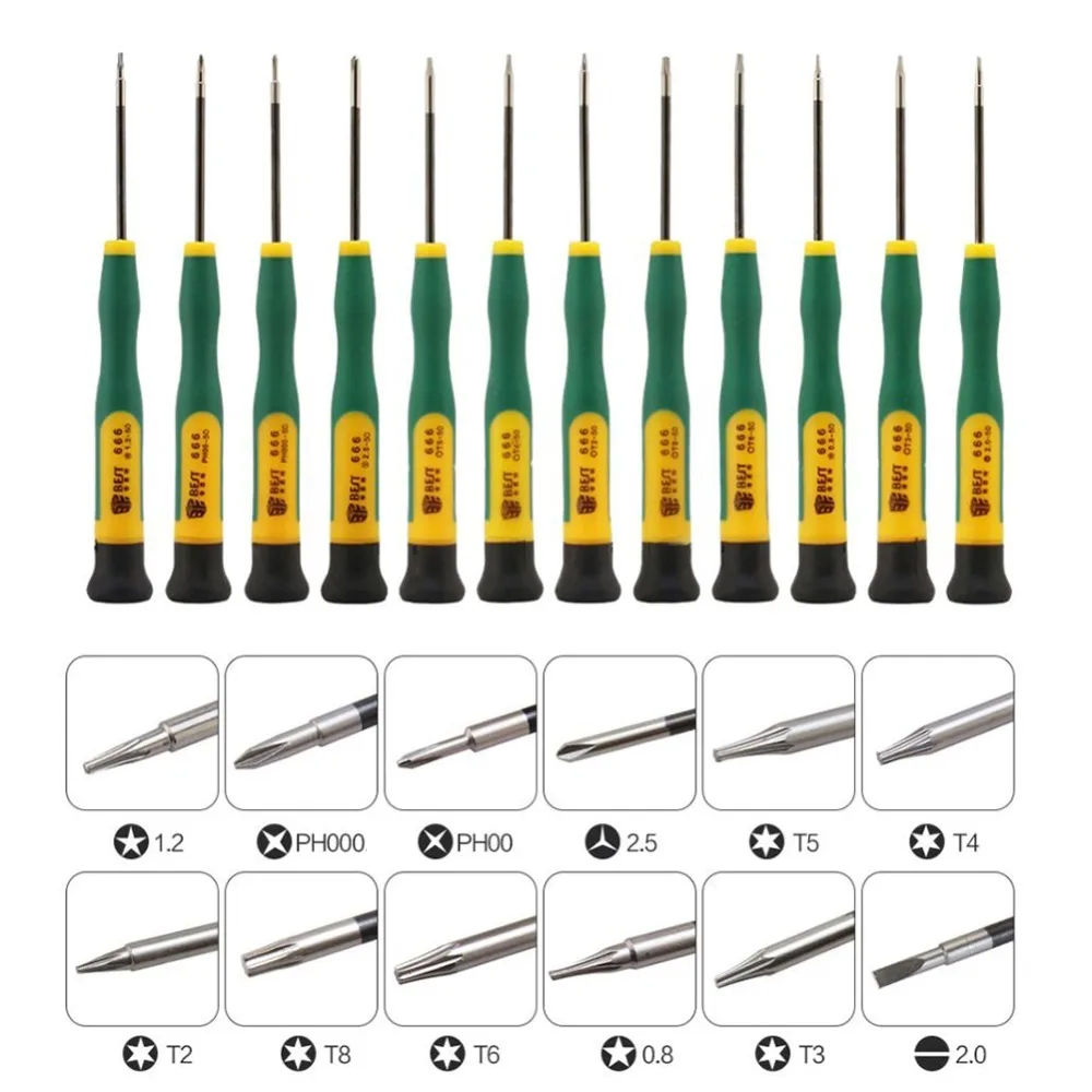 Pentalobe Screwdriver Set - 12 Stks/set Schroevendraaier P2 P5 0.8