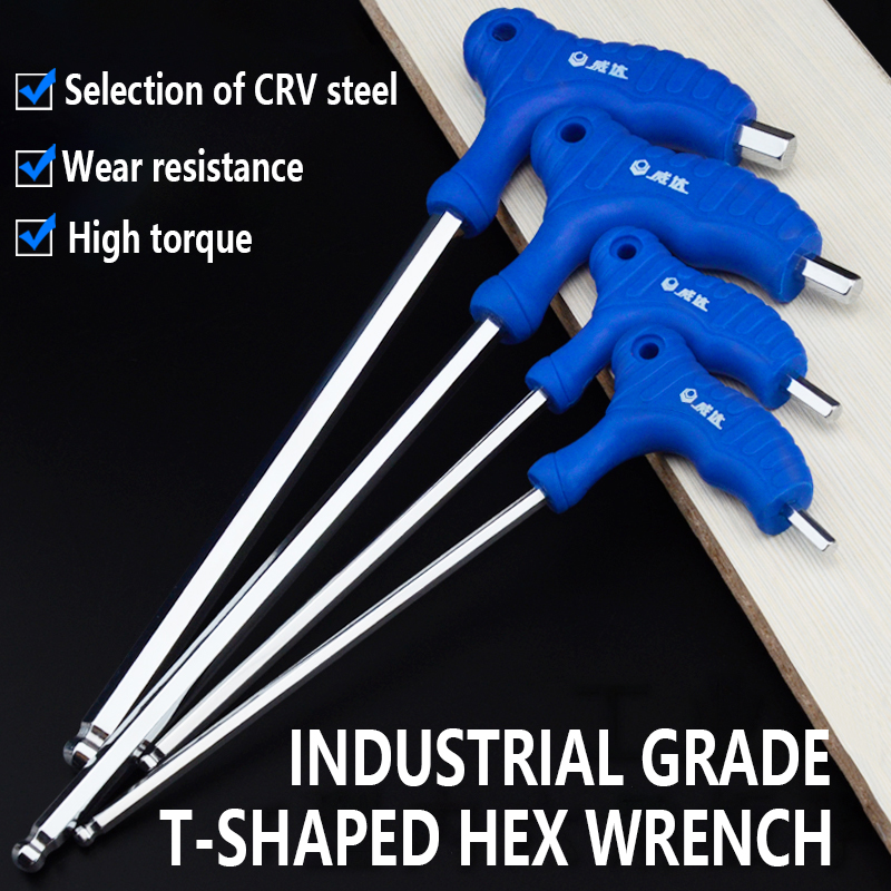Pentalobe Screwdriver Set - 1Pc Balhoofd T-vorm Inbussleutel 2-10MM CR-V