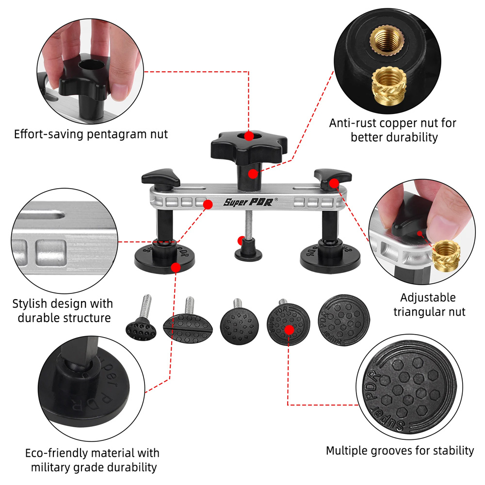PDR Tools Dent Puller Lifter V - Electronics Repair Kit recensie en prijs