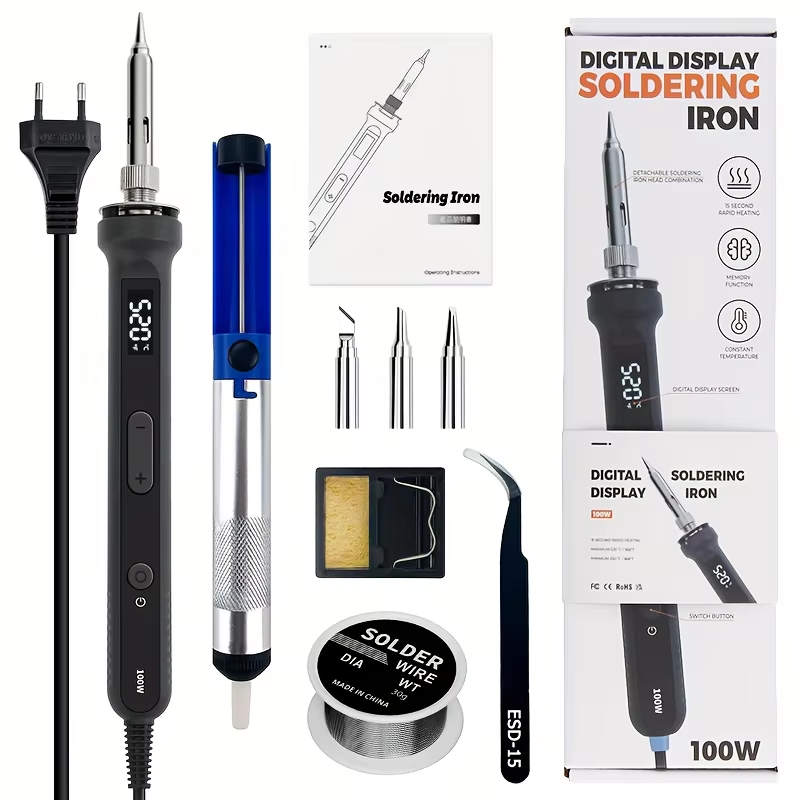 100W digitale soldeerboutset,  - Electronics Repair Kit recensie en prijs