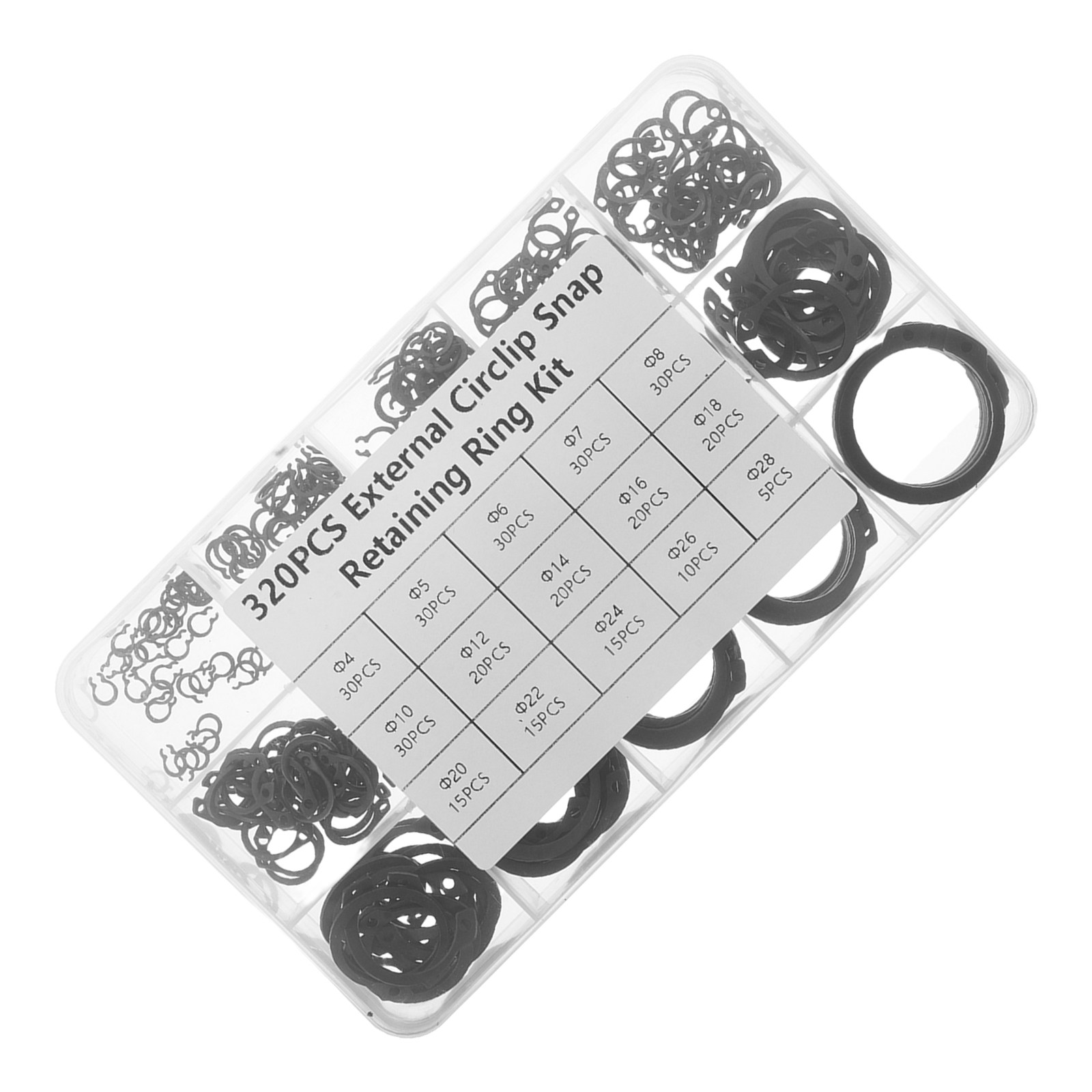 320-delige set borgringen van  - Electronics Repair Kit recensie en prijs