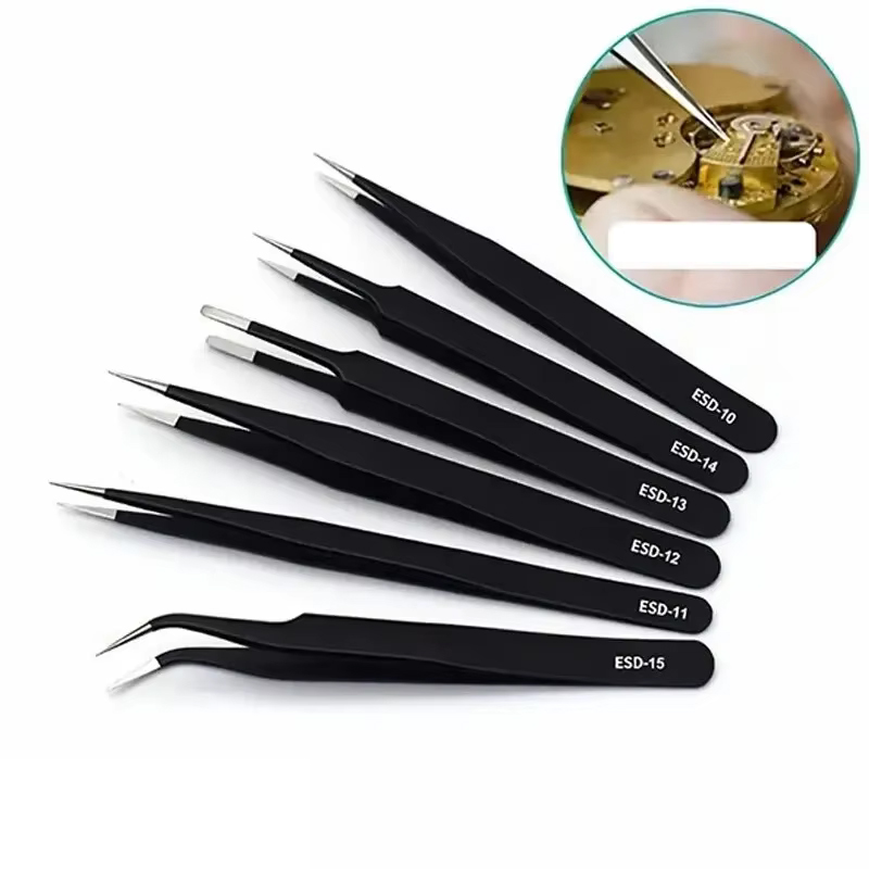 6 Stuks Precisie Lange Pincet  - Electronics Repair Kit recensie en prijs