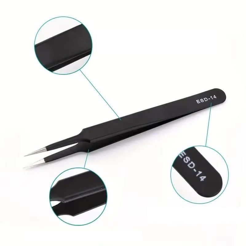 6 Stuks Precisie Lange Pincet  - Electronics Repair Kit recensie en prijs